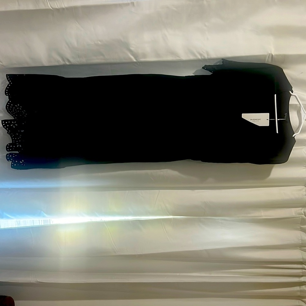 Brand new with tags, bloomchic black dress.